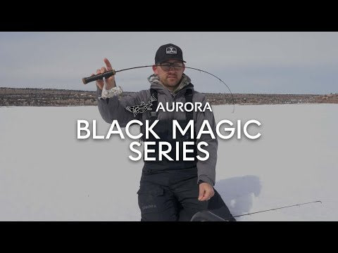 Black Magic Ice Rod  Aurora Fishing Gear